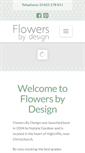 Mobile Screenshot of flowersby-design.com